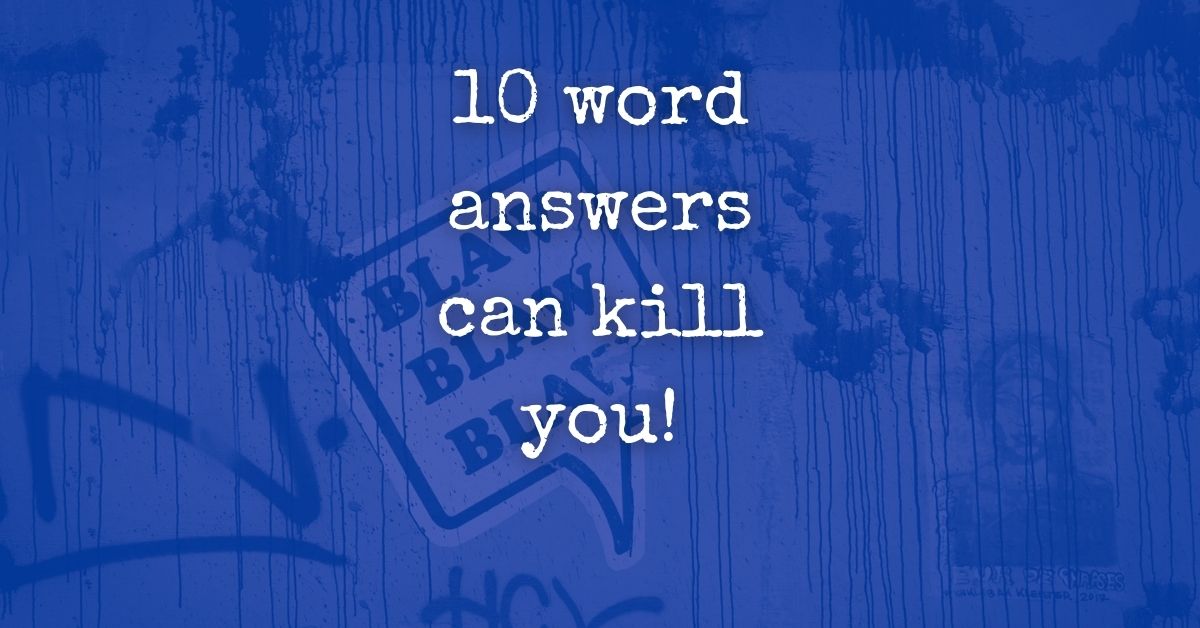 10 word answers
